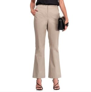 New H&M Ponte Pant In Tan Neutral Size XXL